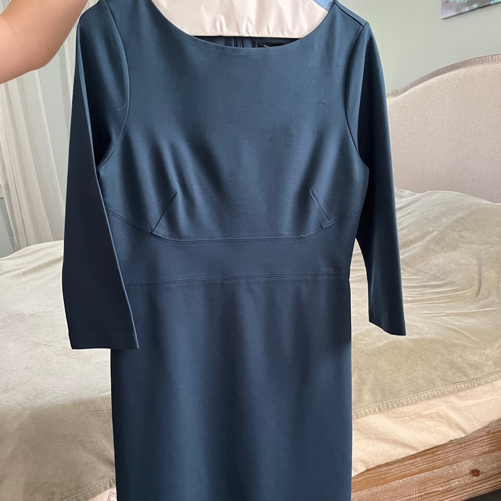 Navy blue Ann Taylor sheath dress